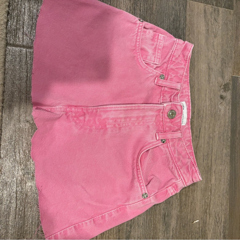 Pink skirt